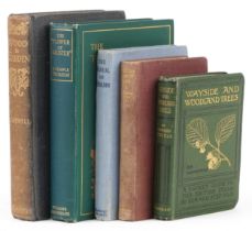 Five nature interest hardback books, predominantly botany interest, comprising Wayside and