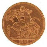 Queen Victoria Jubilee Head 1891 gold sovereign
