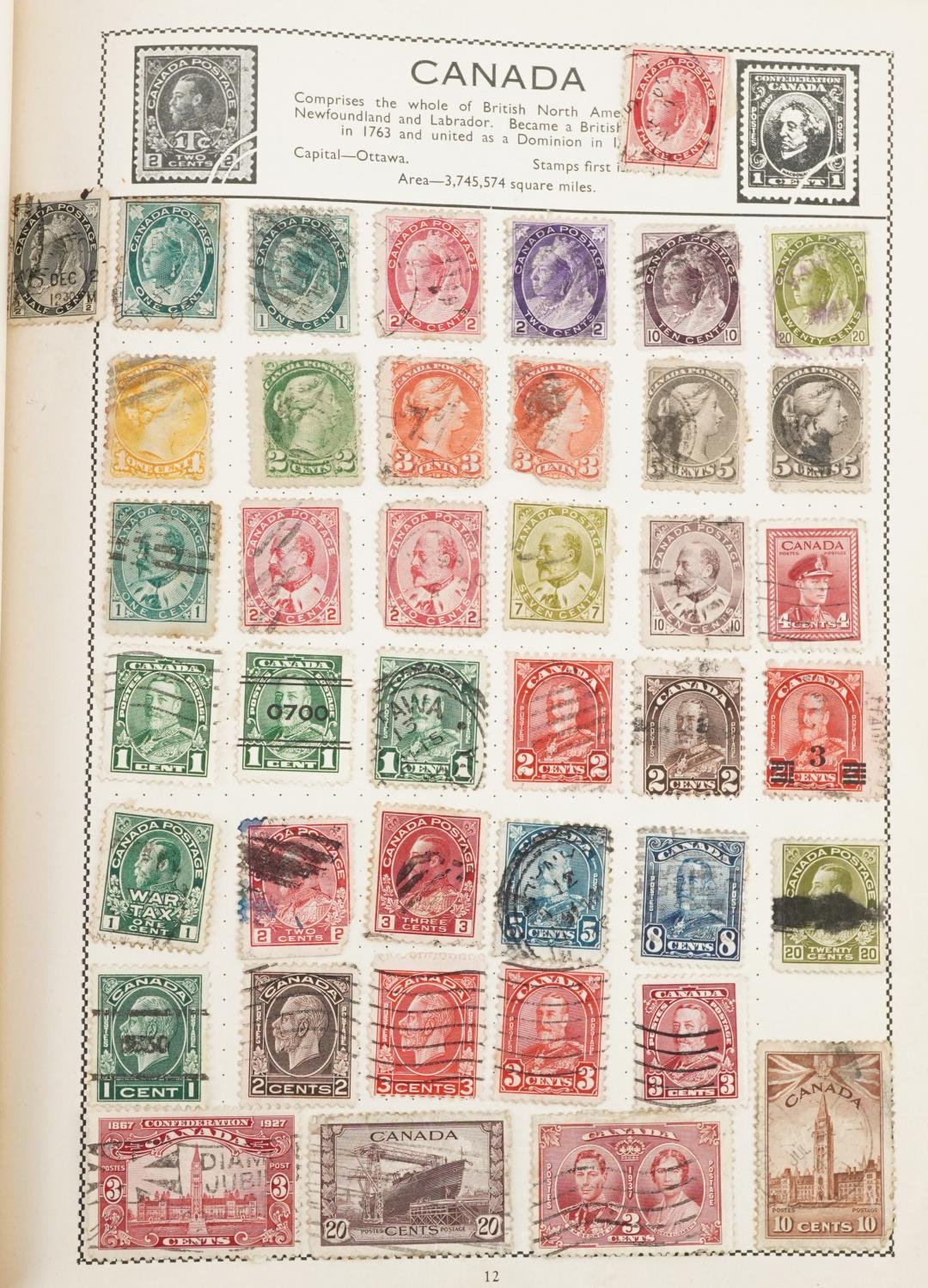 Collection of 19th century and later stamps arranged seven stock books and albums including - Image 24 of 26