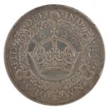 George V 1929 wreath crown