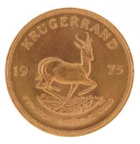 South African 1975 one ounce gold krugerrand