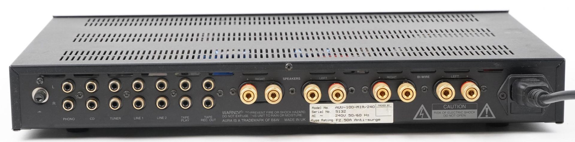 Aura Evolution HiFi amplifier model AUV-100-MIR/240 - Bild 2 aus 3