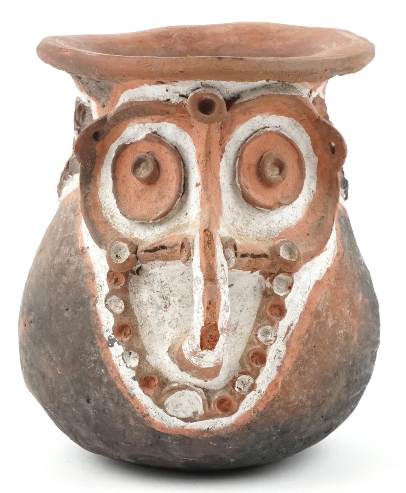 Tribal interest oceanic Aibom Village Sago storage jar from Papua New Guinea, 21cm high - Image 2 of 4