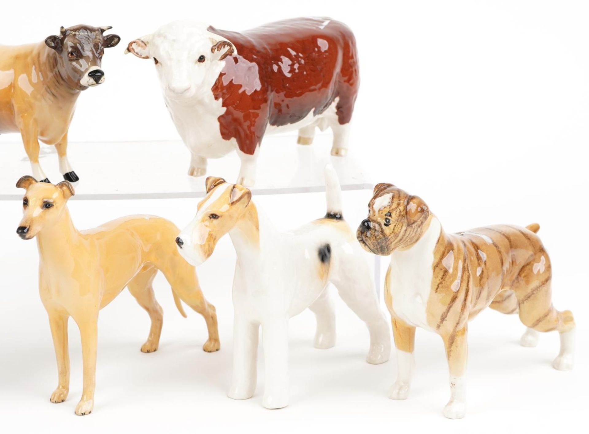 Seven collectable animals including Royal Doulton Shetland pony and two Beswick dogs, CH Talavera - Bild 3 aus 3