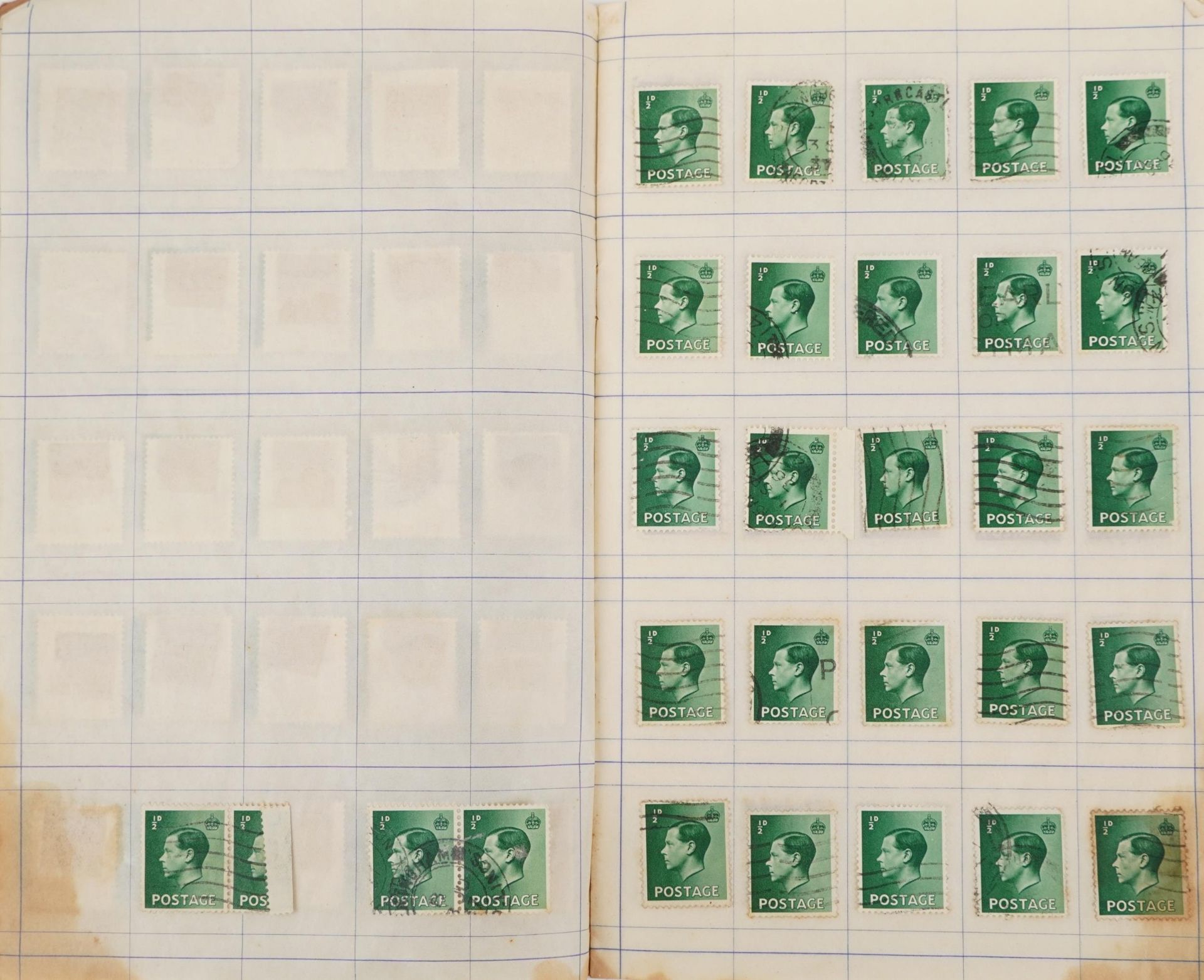 Extensive collection of British and world stamps, predominantly arranged on sheets, including China - Image 13 of 14