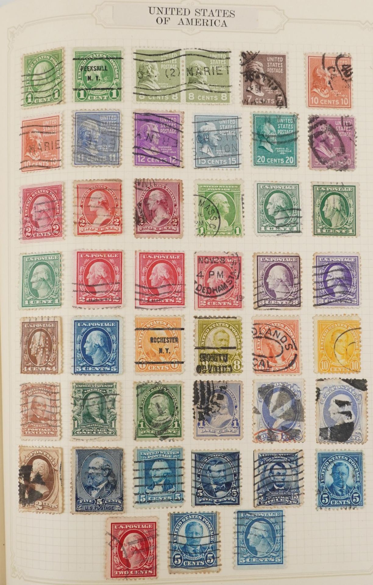 Collection of European and Commonwealth stamps arranged in two albums including Germany and France - Bild 7 aus 12