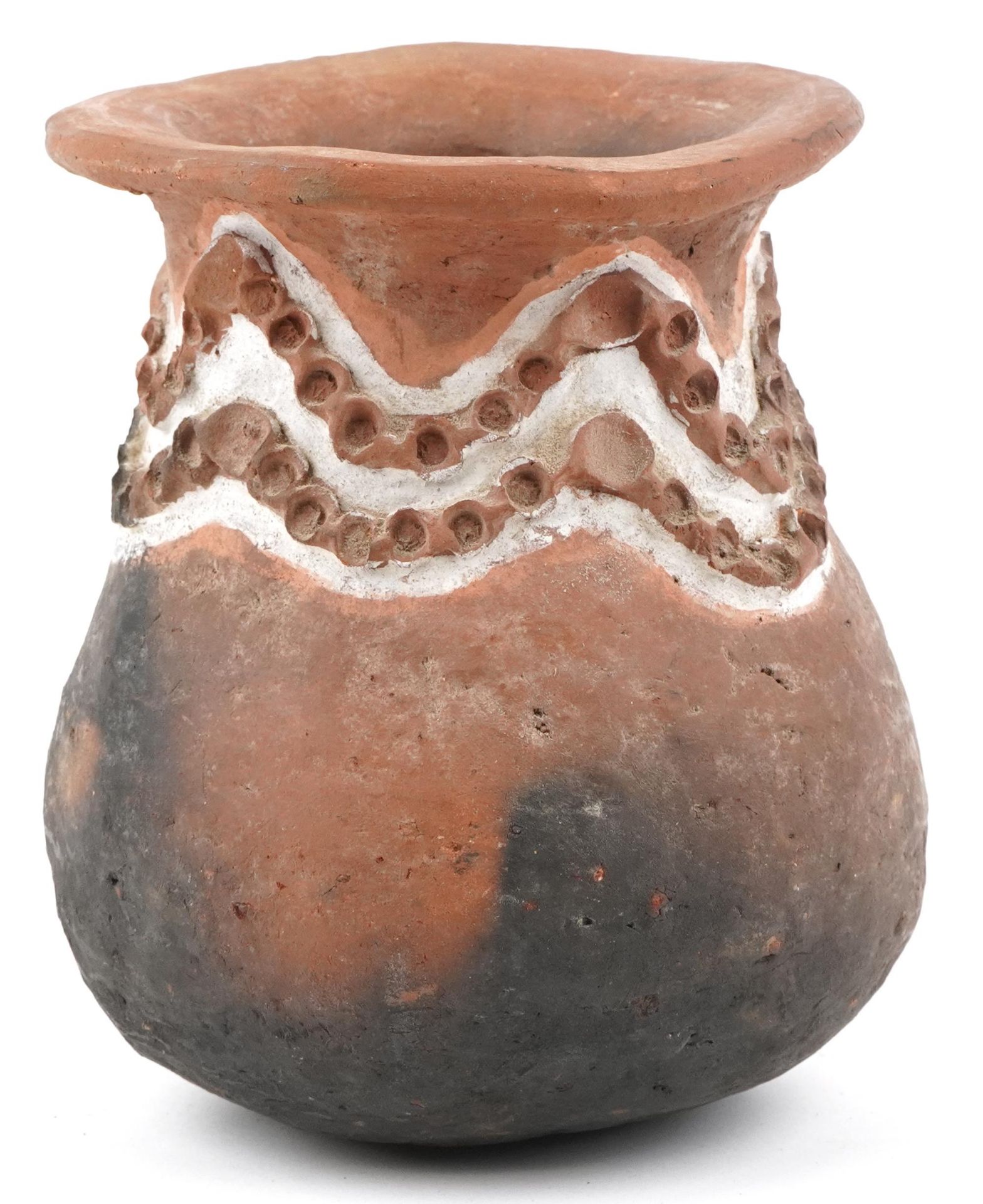 Tribal interest oceanic Aibom Village Sago storage jar from Papua New Guinea, 21cm high - Image 3 of 4