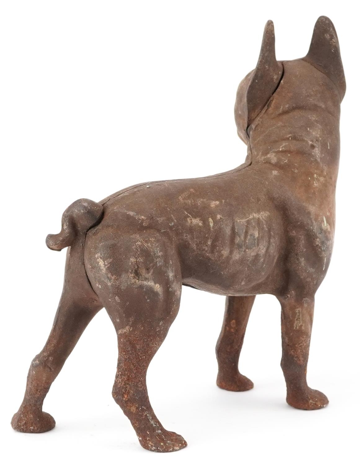 Cast iron French Bulldog, 25cm in length - Image 2 of 3