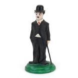 Carlton Ware, Early 20th century figure of Little Tramp Charlie Chaplin with nodding head,