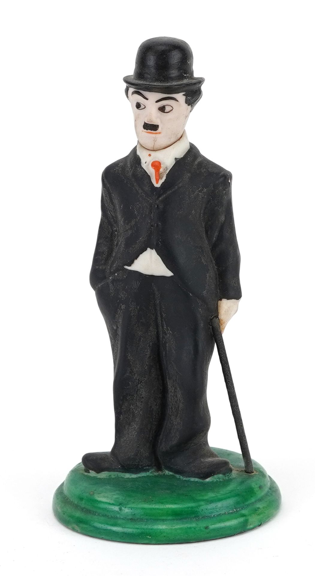 Carlton Ware, Early 20th century figure of Little Tramp Charlie Chaplin with nodding head,