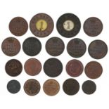 Victorian and later coinage including Coronation model farthings, one penny models and one third