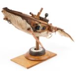 Clive Fredriksson, Contemporary nautical interest painted wood and sculpture with metal mounts of