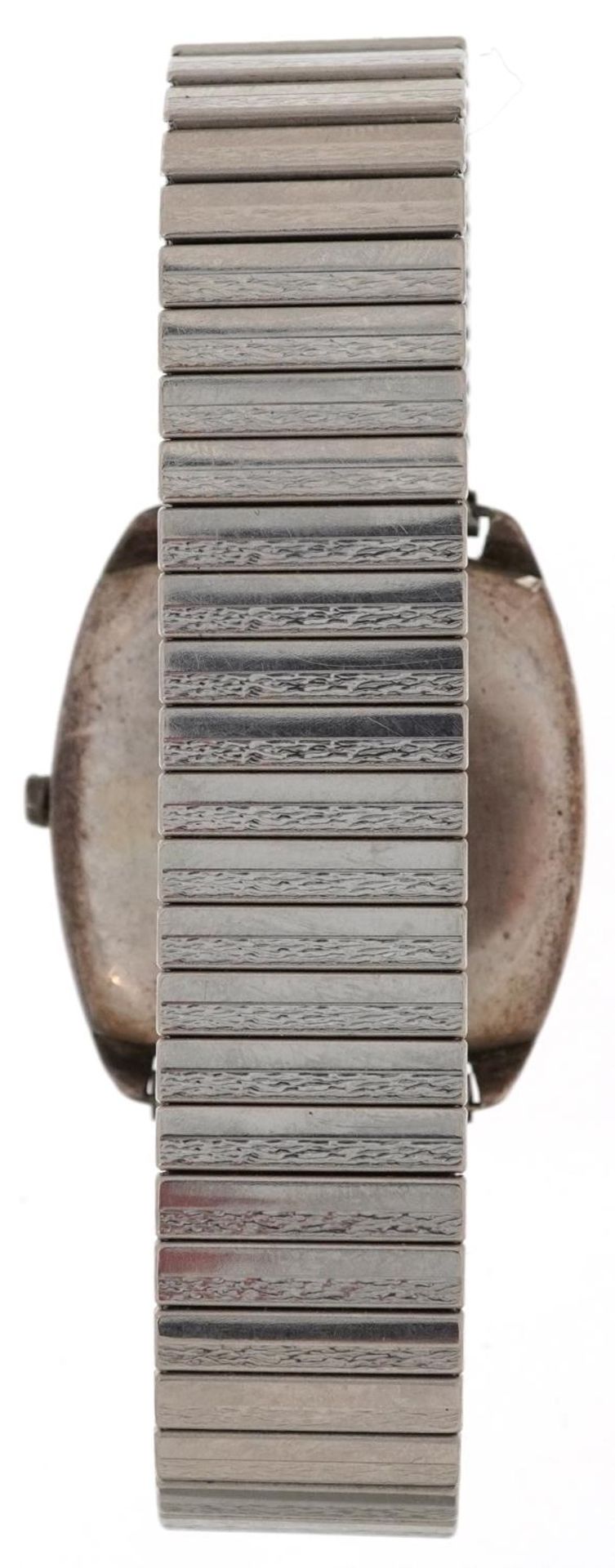 Winegartens, gentlemen's silver manual wind wristwatch having military type enamelled dial and - Bild 3 aus 6