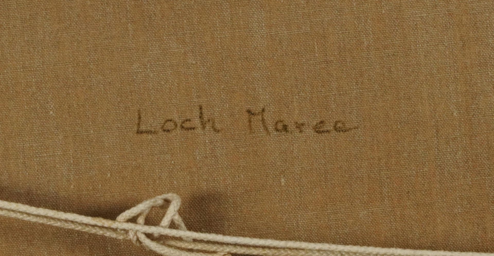Prudence Turner - Loch Maree, Scottish school oil on canvas, inscribed verso, mounted and framed, - Image 5 of 6