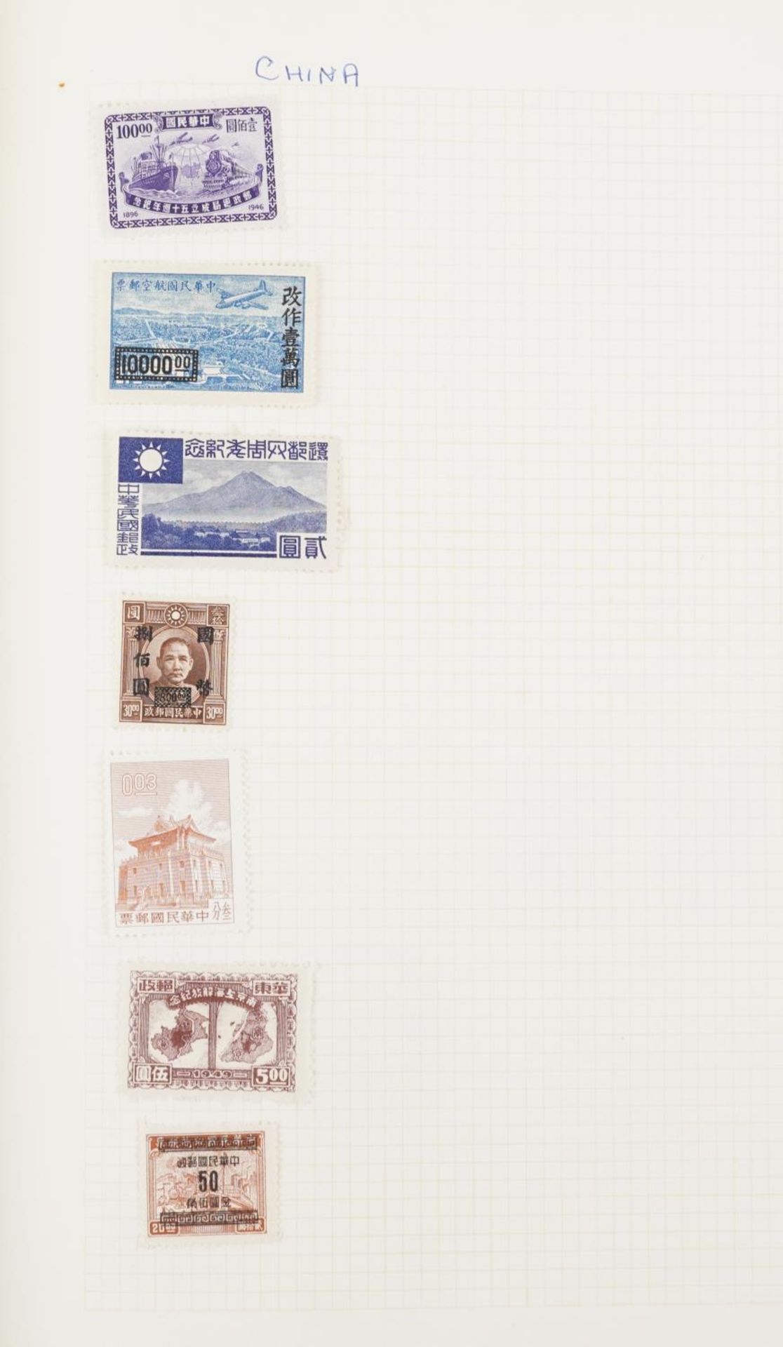 Collection of British and world stamps arranged in two albums including China - Bild 3 aus 13