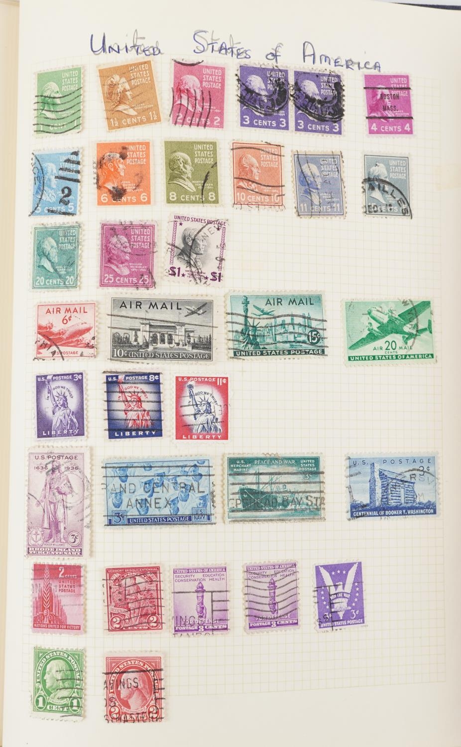 Collection of British and world stamps arranged in two albums including China - Image 5 of 13