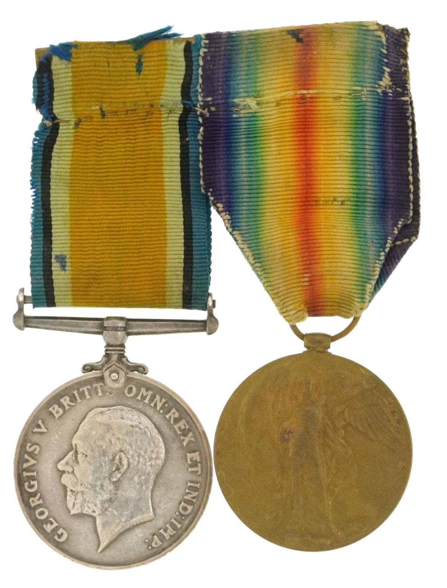 British military World War I pair awarded to 91693.2.A.N.A.M.MEPHAM.R.A.F. - Bild 2 aus 5