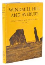 Windmill Hill and Avebury Evacuations, hardback book with dust cover by Alexander Keiller