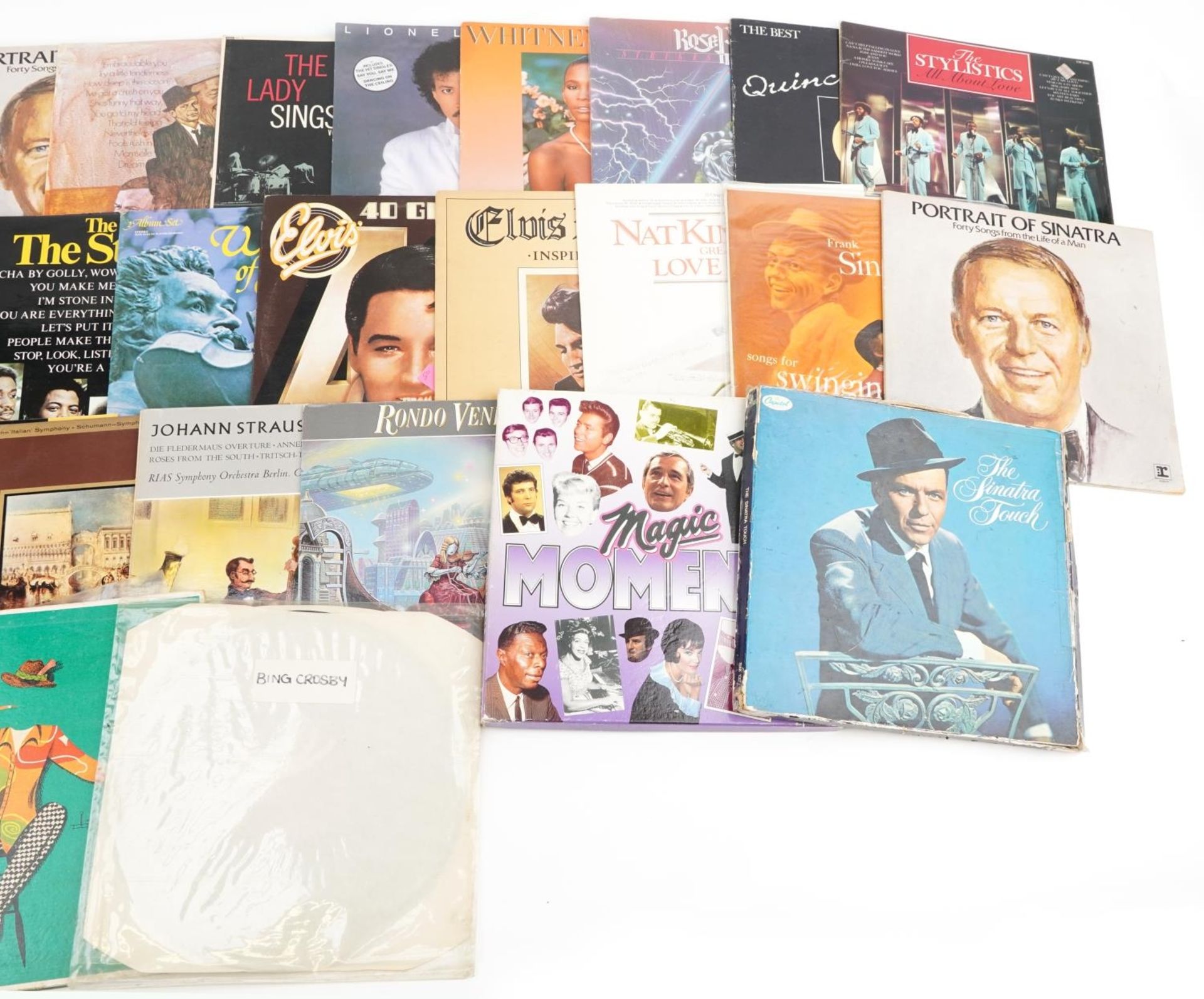 Vinyl LP records, some sound tracks, including Lionel Richie, The Carpenters, Nat King Cole, Frank - Bild 4 aus 4