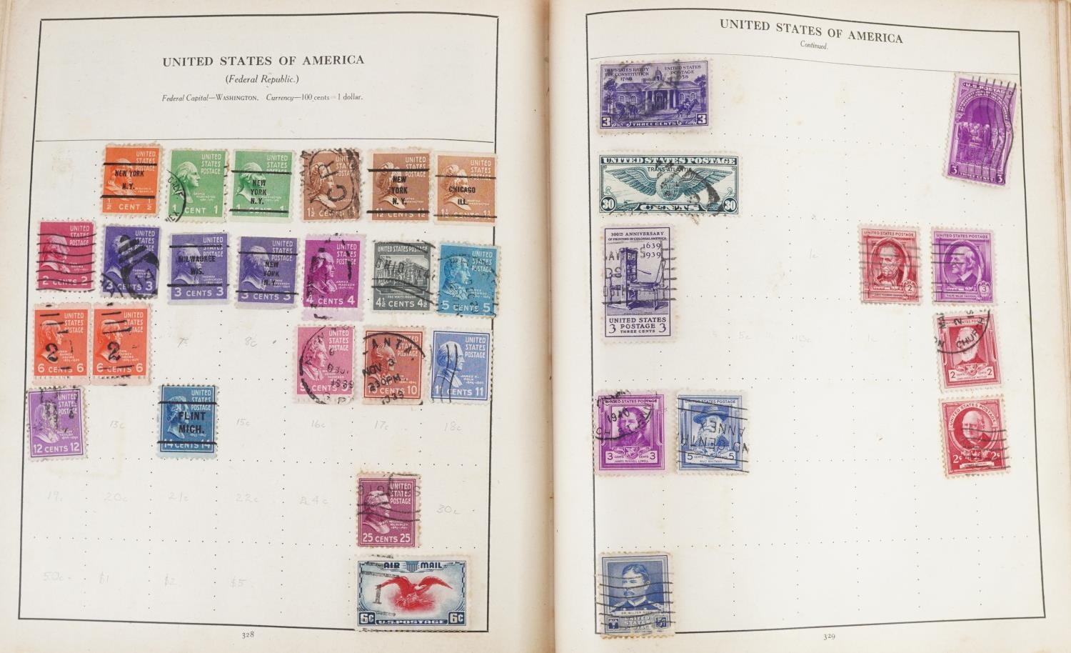 Collection of 19th century and later stamps arranged seven stock books and albums including - Image 15 of 26