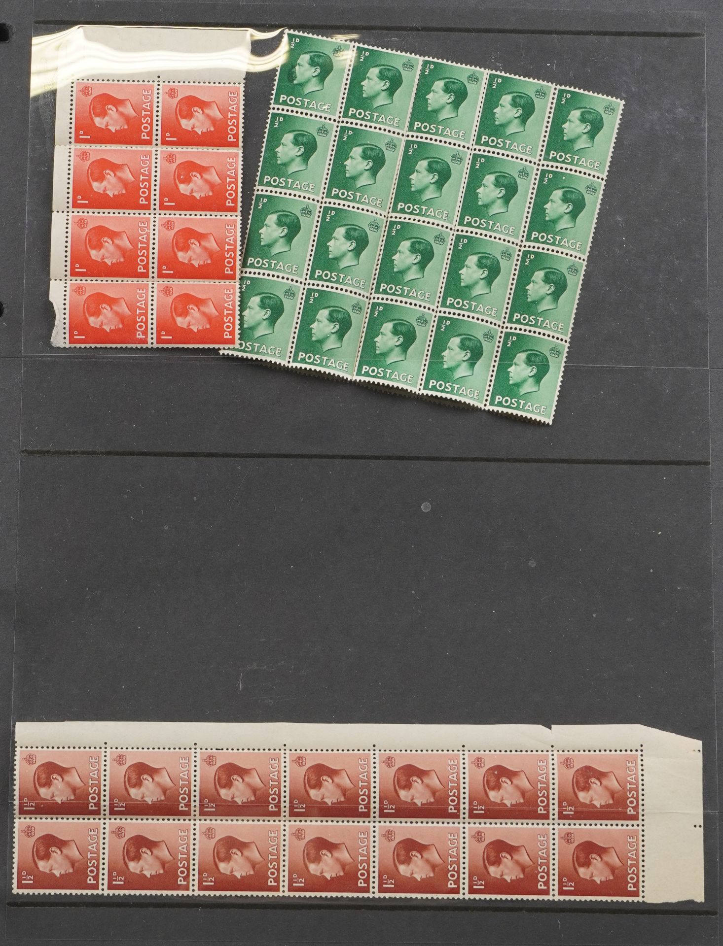 Victorian and later British stamps arranged in a stock book including Army Official, Government - Image 8 of 12