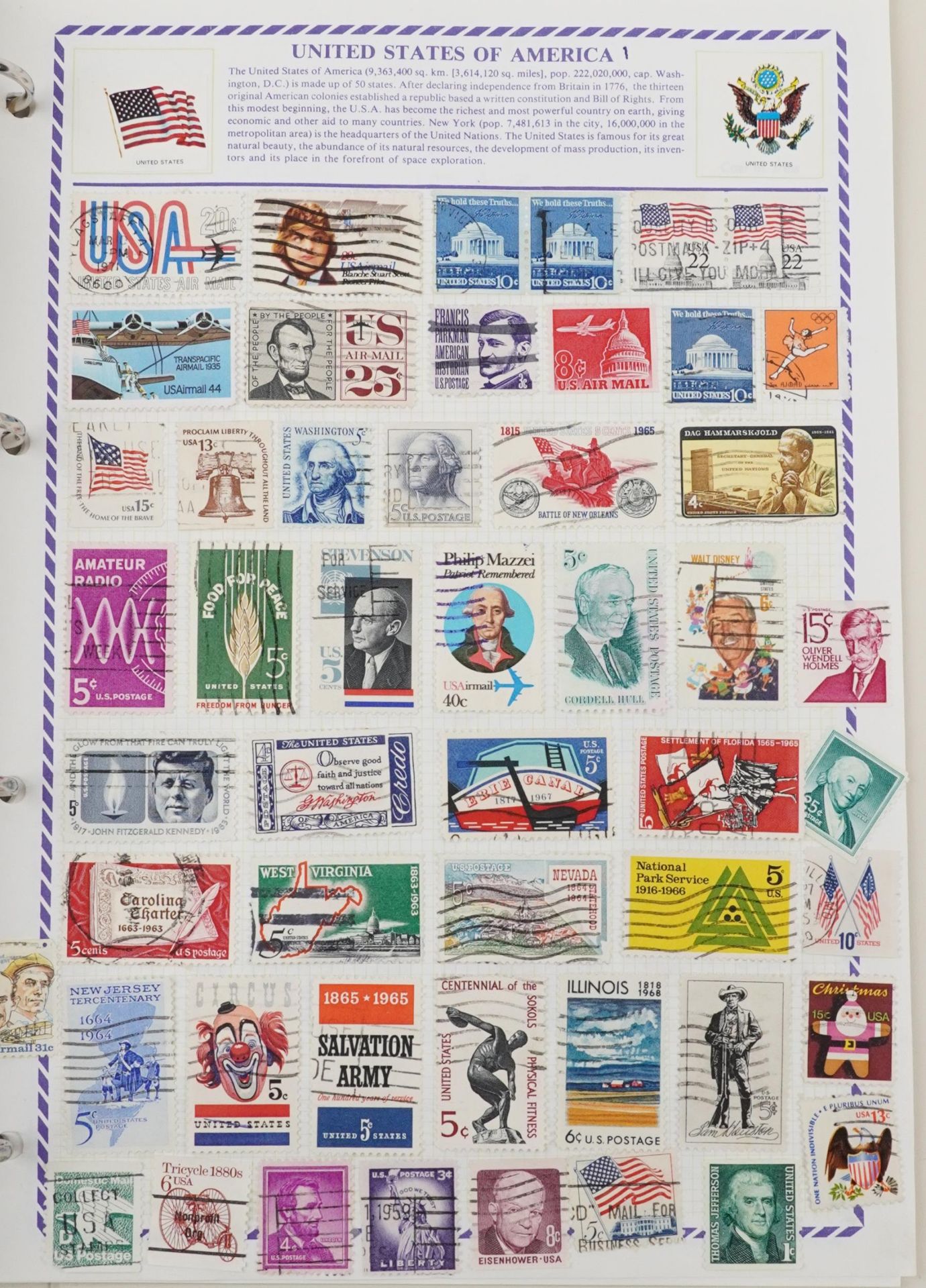 Collection of British and world stamps arranged in nine albums or stock books and an Australia's - Image 12 of 14