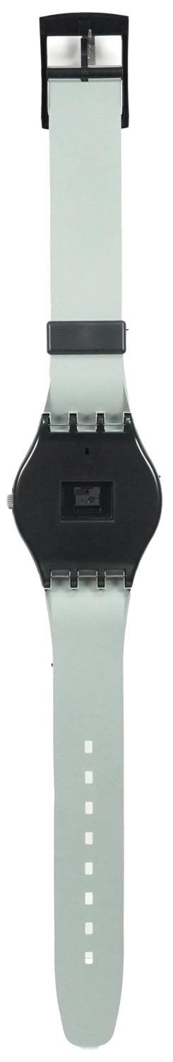 1980s Maxi-Swatch wall clock in the form of a Swatch wristwatch with box, 212cm high - Image 3 of 5