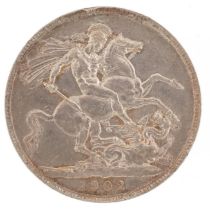 Edward VII 1902 silver crown