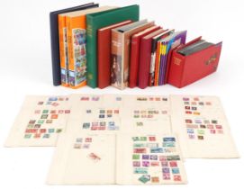 Collection of stamps, covers and reference books including Stanley Gibbons Stamps of Foreign