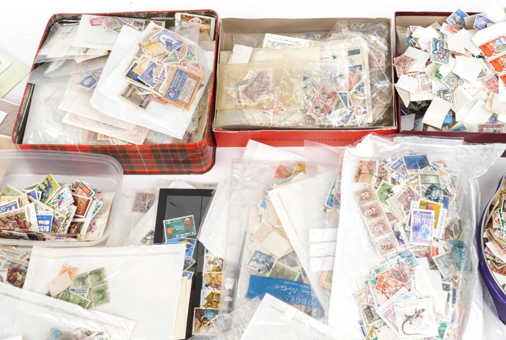 Extensive collection of British and world loose stamps and covers - Bild 3 aus 7