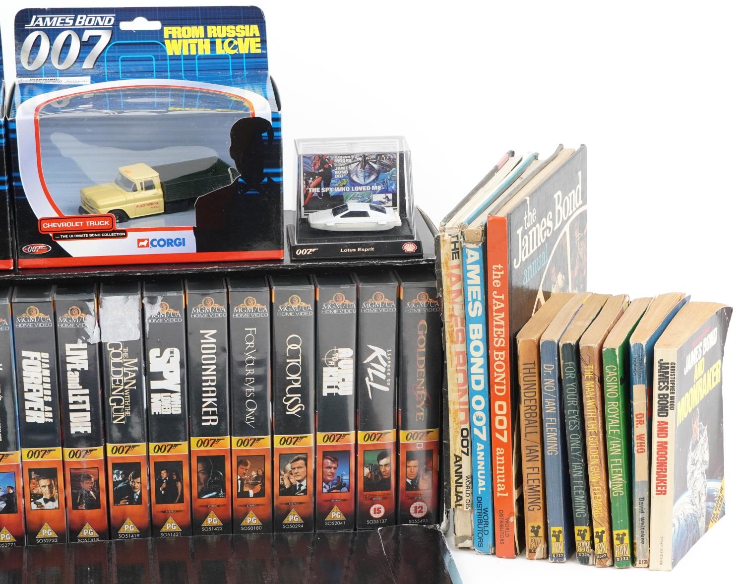 Vintage and later James Bond 007 toys and collectables including Corgi diecast figures with boxes, - Image 3 of 3