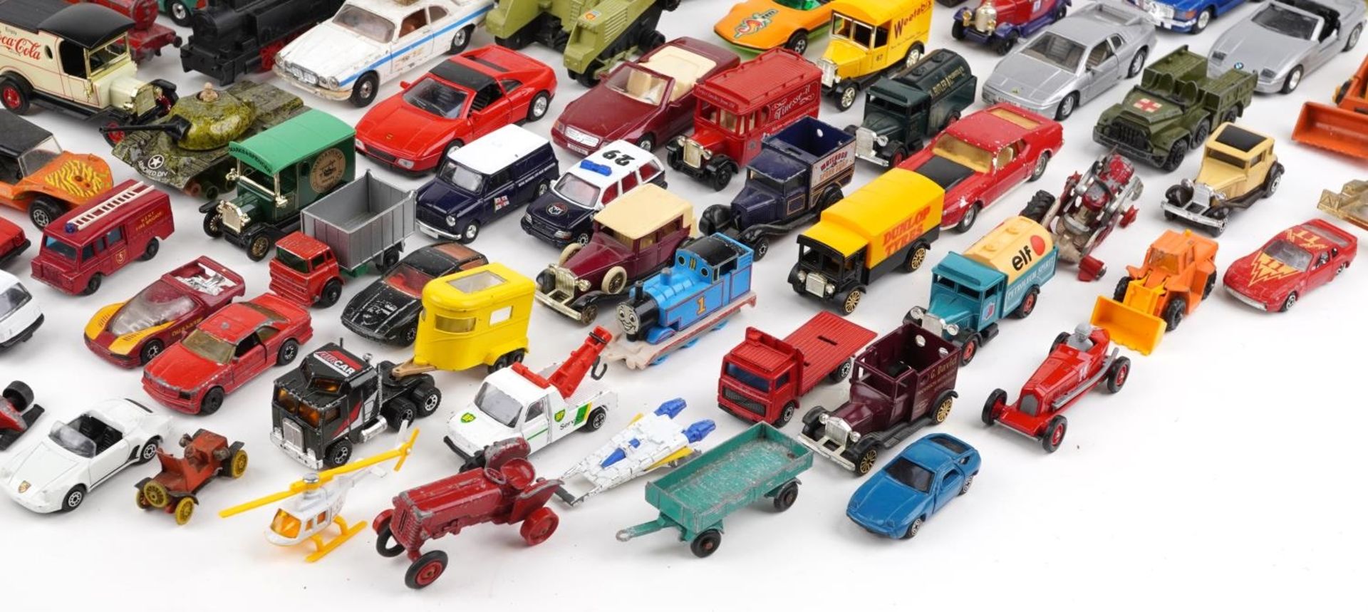 Extensive collection of vintage and later diecast vehicles including Corgi Major, Lledo, Matchbox - Bild 5 aus 5