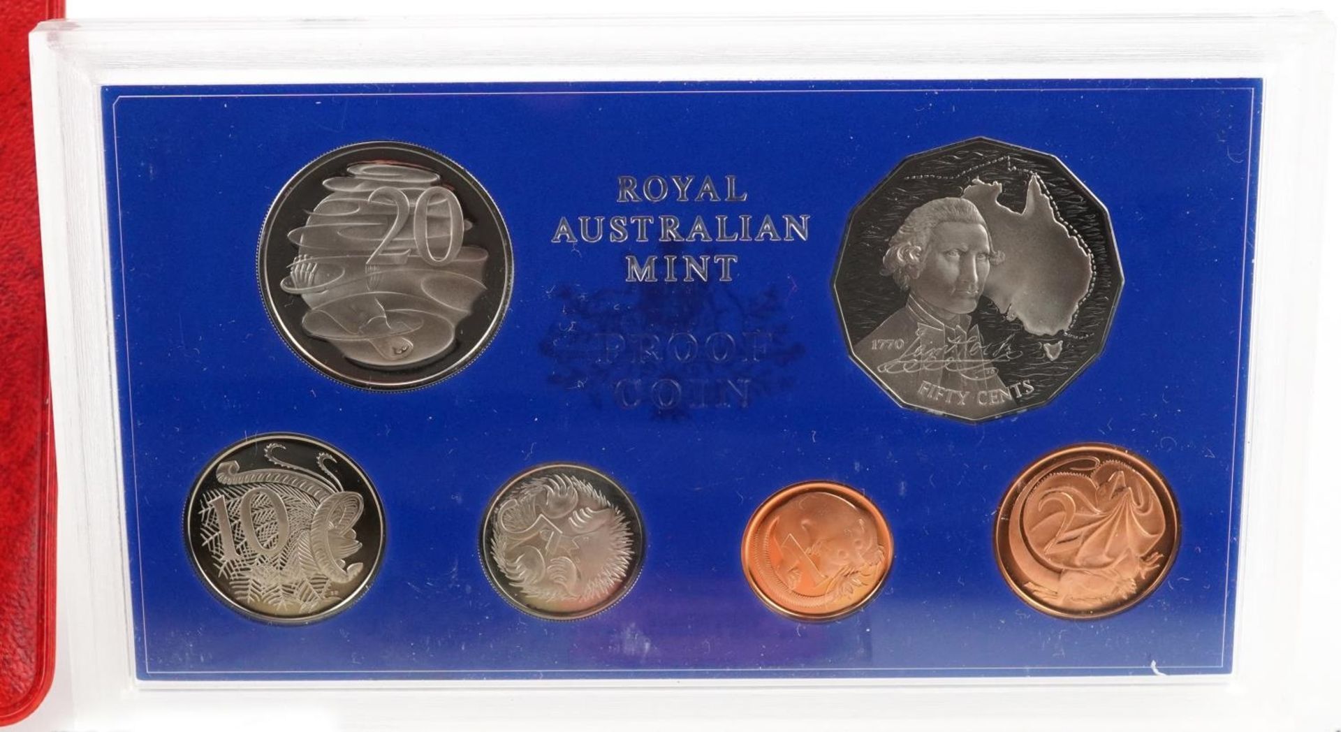 Four foreign uncirculated and proof coin sets including 1970 Royal Australian Mint, 1965 Canadian - Image 3 of 5