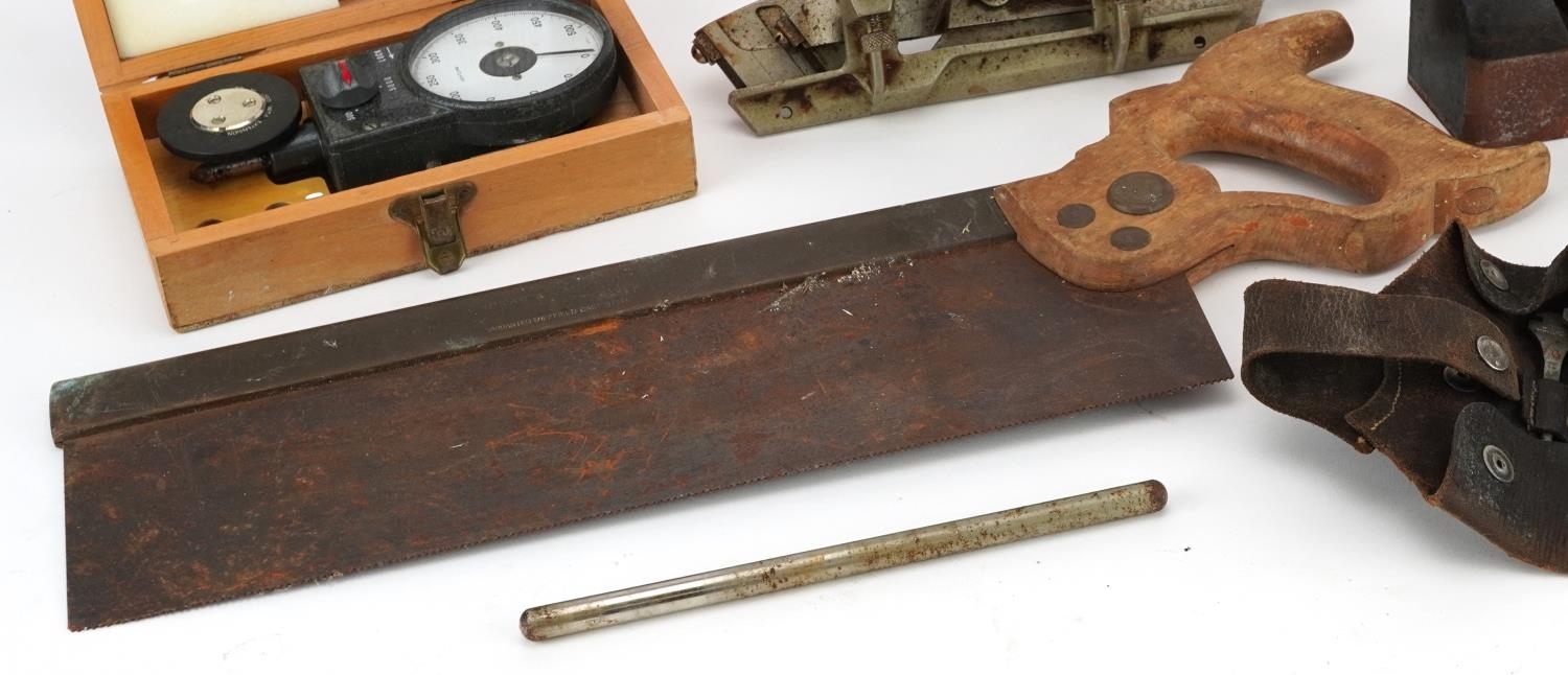 Victorian and later tools including a Victorian rosewood Norris smoothing plane, Record O5OC - Image 4 of 10