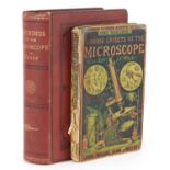 Two Scientific interest hardback books relating to microscopes comprising Common Objects of the