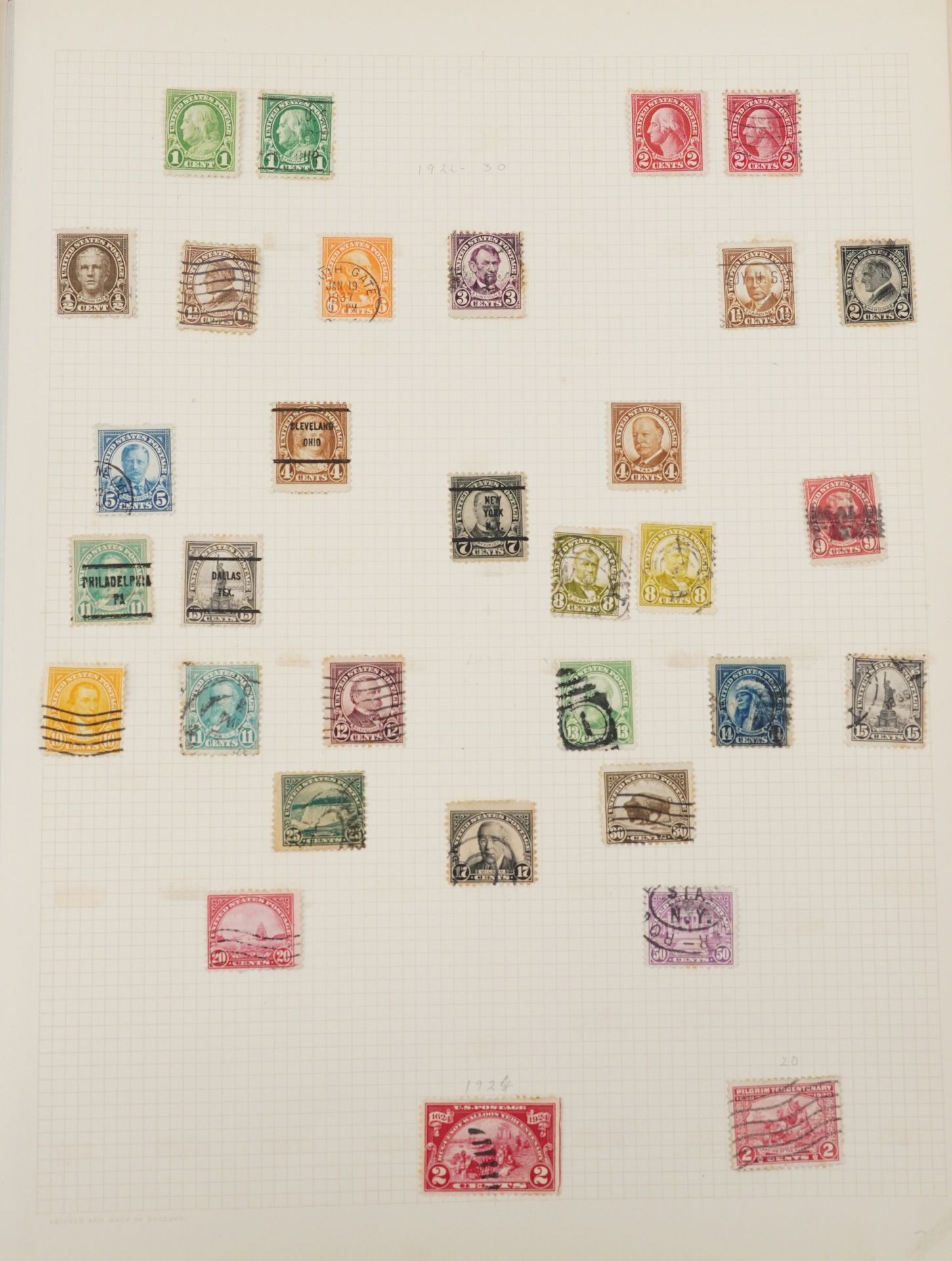 19th century and later world stamps arranged in two stock books including Canada and United States - Image 8 of 11