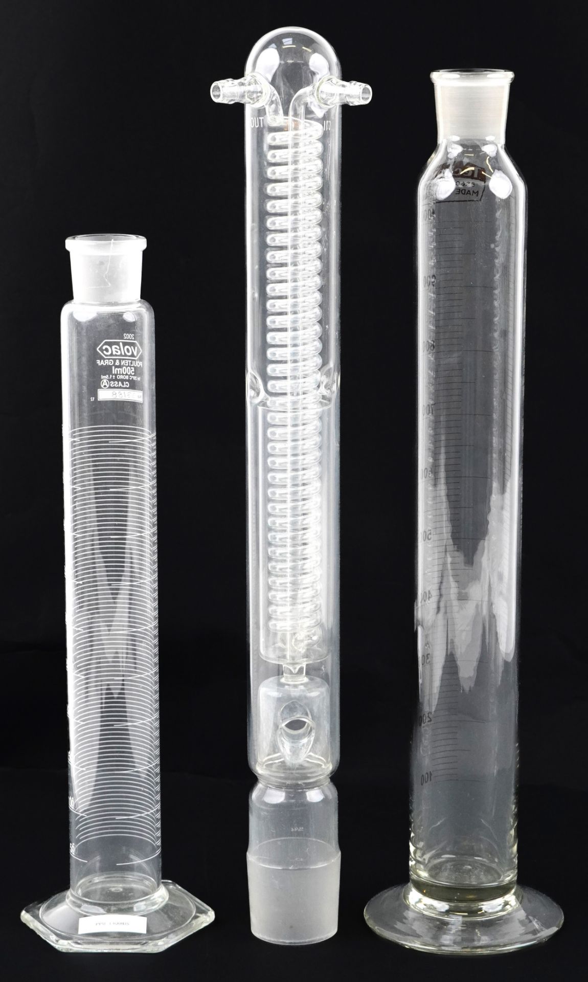 Two large scientific interest test tubes and one other, the largest 52.5cm high - Bild 2 aus 5