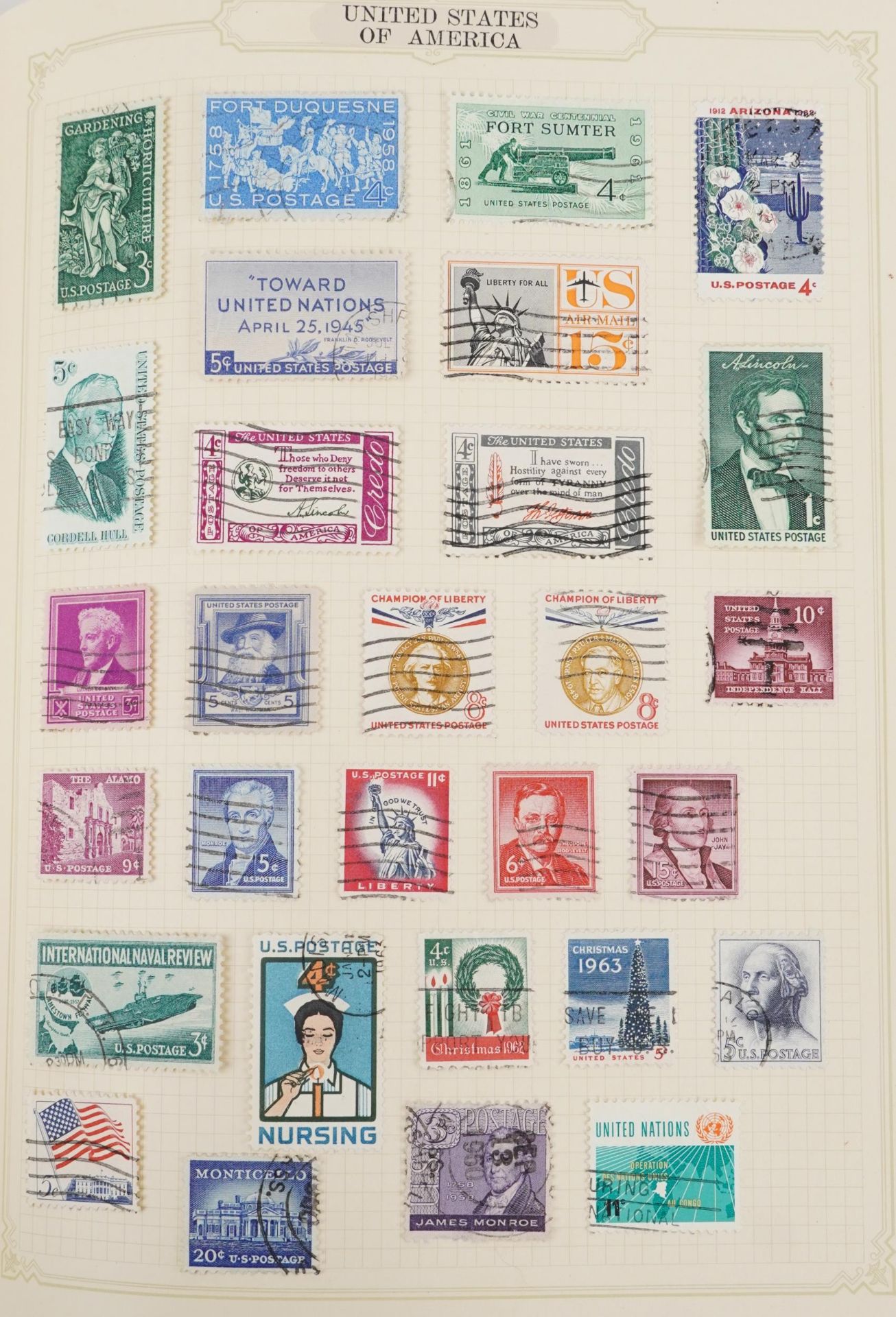 Collection of European and Commonwealth stamps arranged in two albums including Germany and France - Bild 11 aus 12
