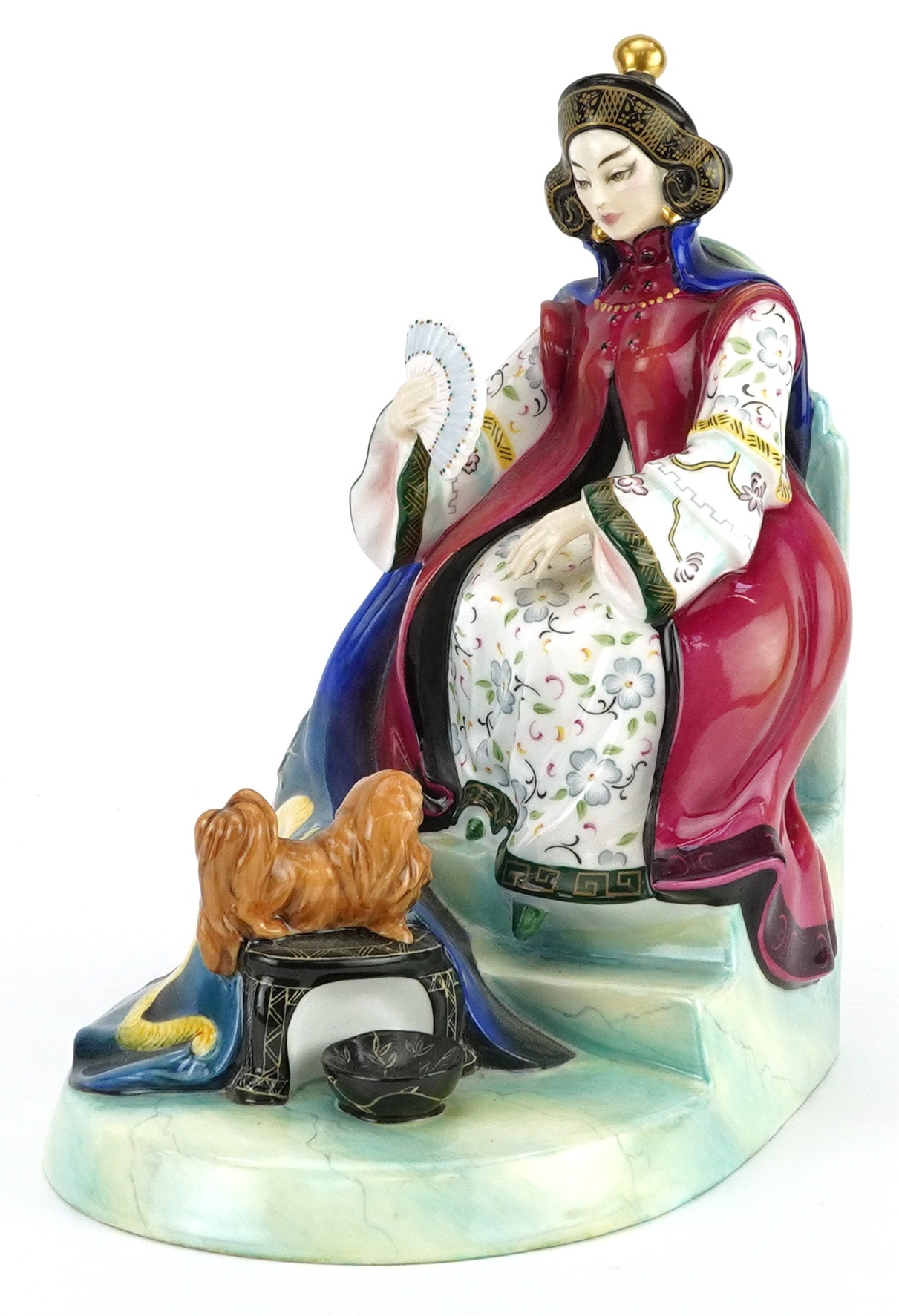 Royal Doulton Les Femmes Fatales figurine, Tz'U-Hsi Empress Dowager HN2391, limited edition 208/750,