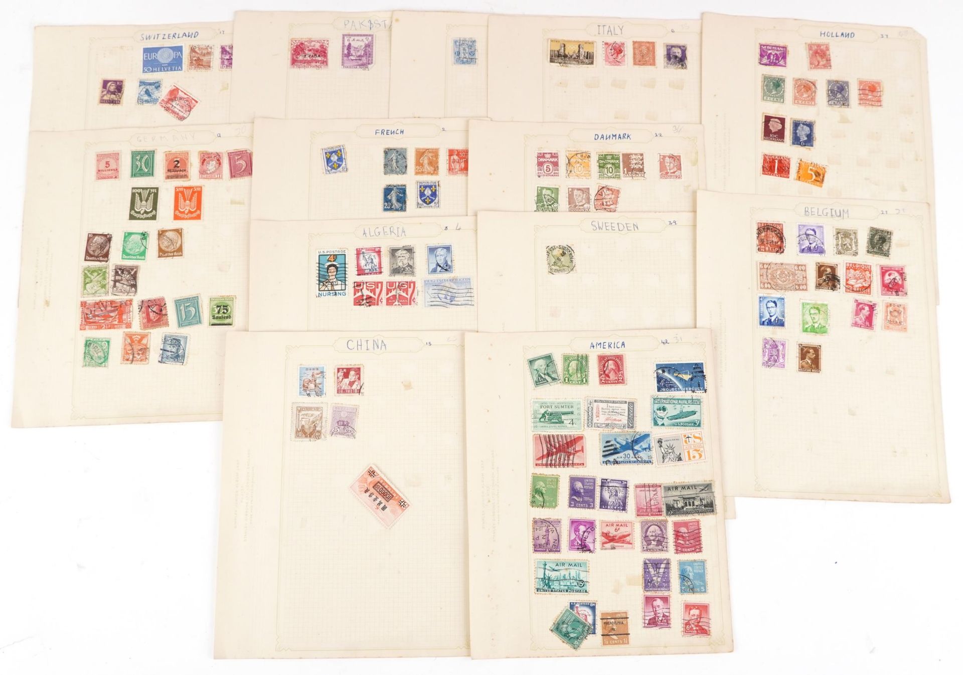 Collection of stamps, covers and reference books including Stanley Gibbons Stamps of Foreign - Bild 3 aus 21