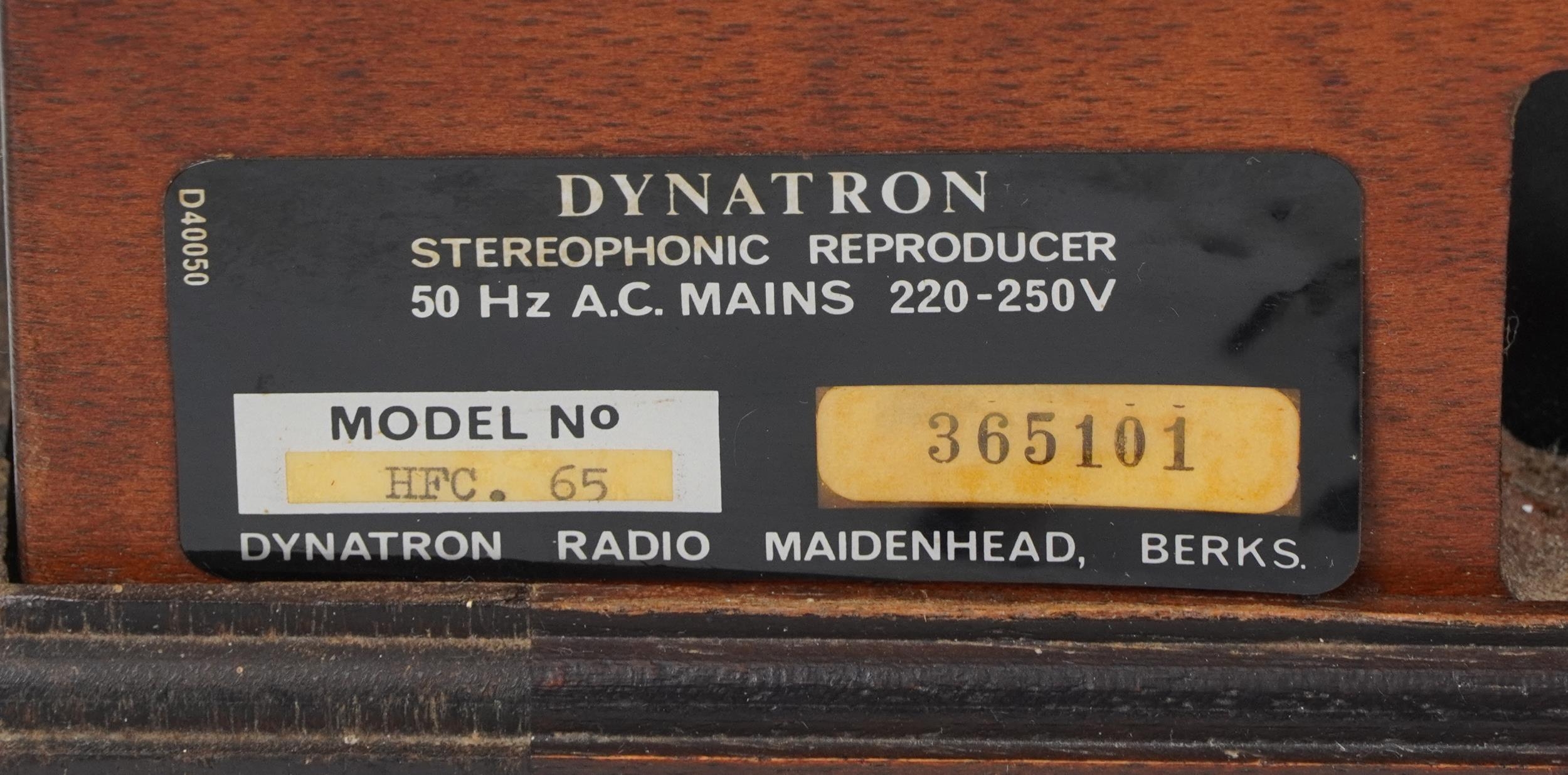 Vintage Dynatron Goldring G101 turntable with control panel housed in a military interest campaign - Image 6 of 6