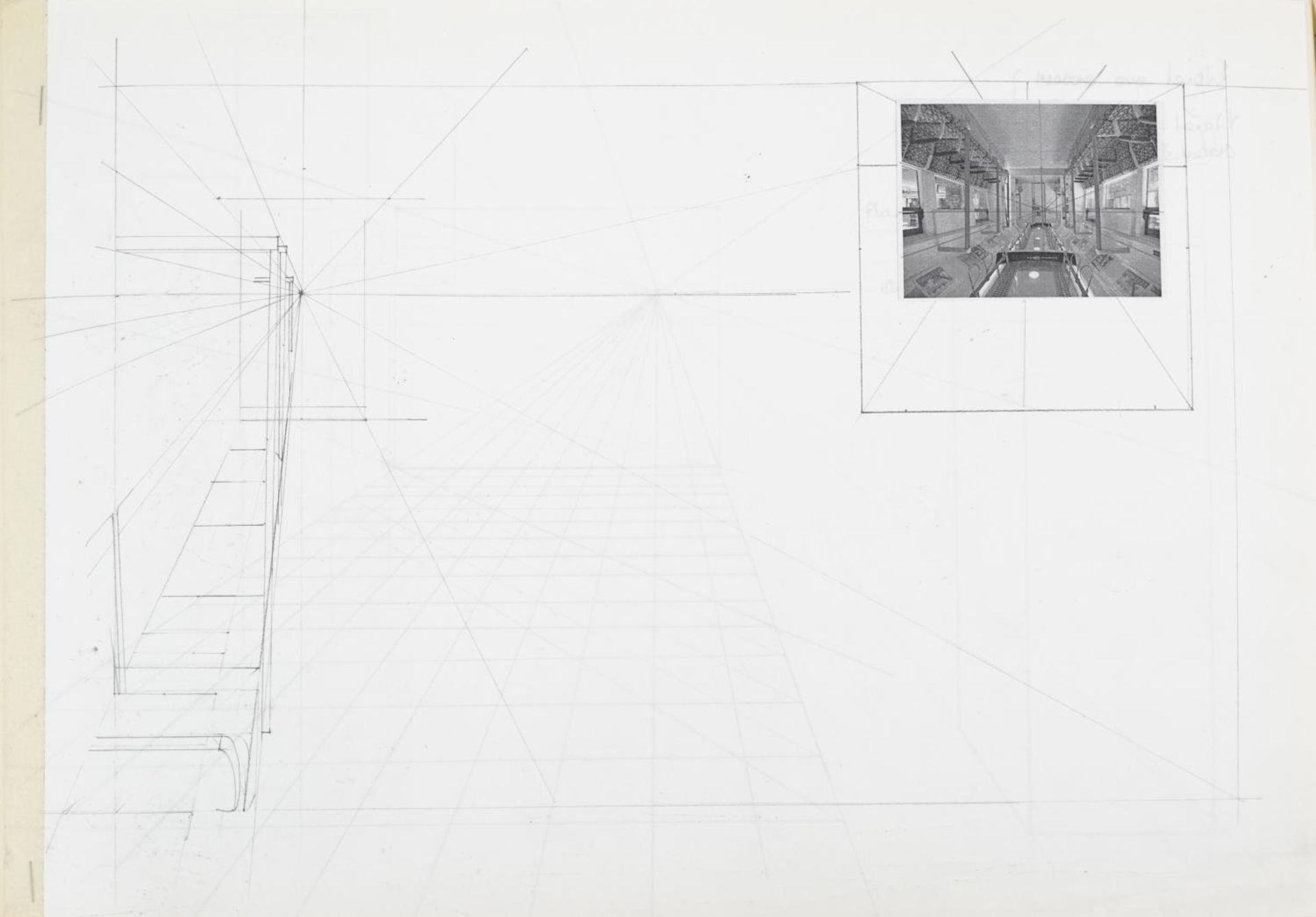 Neil Wilkinson - Folio of drawings and works from Brighton Art College, overall 42cm x 30cm - Bild 10 aus 18