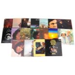 Vinyl LP records including Barbara Streisand, ABBA and Cilla Black