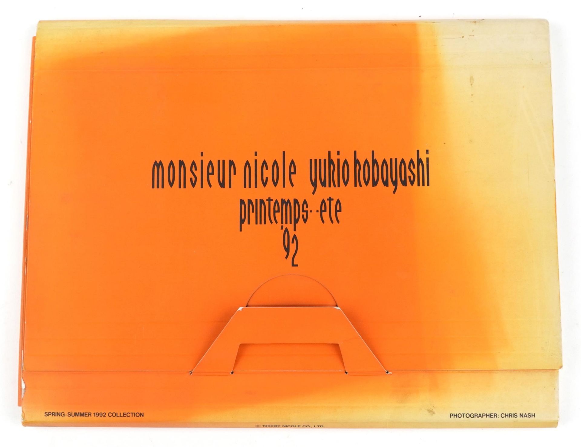 Monsieur Nicole Yukio Kobayashi Printemps 1992, portfolio with photographs by Chris Nash 1992 by - Bild 7 aus 8