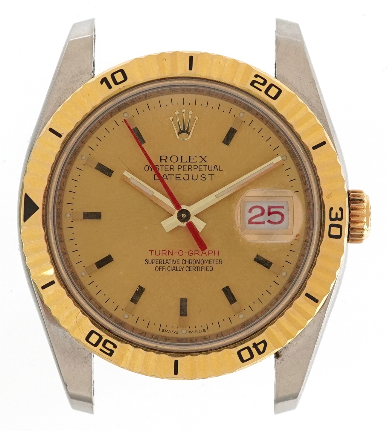 Rolex, gentlemen's 18ct gold and stainless steel Rolex Turn-O-Graph Oyster Datejust automatic - Image 4 of 20