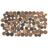 Large collection of 19th century and later Guernsey and States of Jersey coinage including one