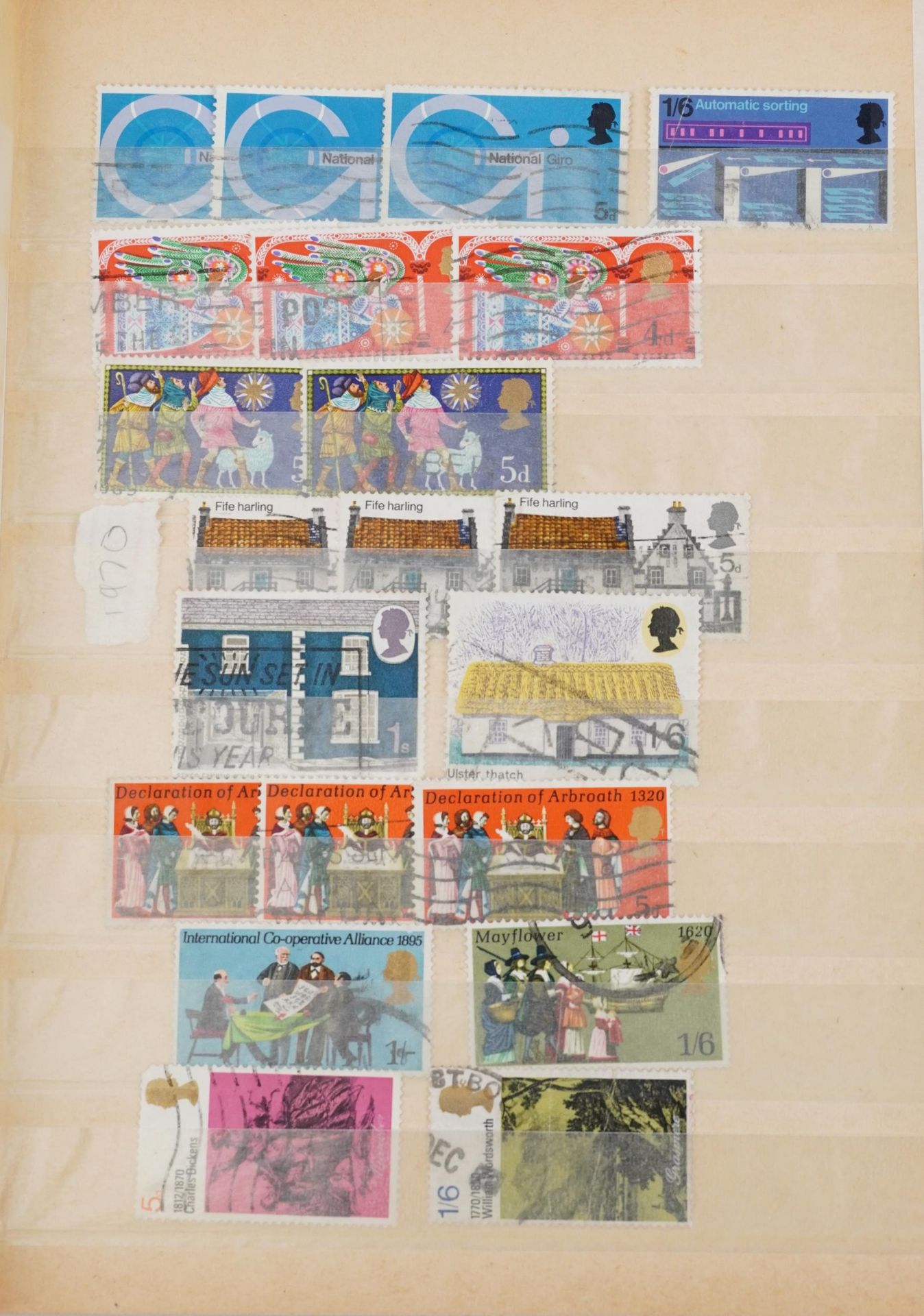 Collection of British and world stamps arranged in nine albums or stock books and an Australia's - Image 3 of 14