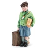 Royal Doulton The Boy Evacuee figure HN3202 with certificate, limited edition 6423/9500, 21cm high