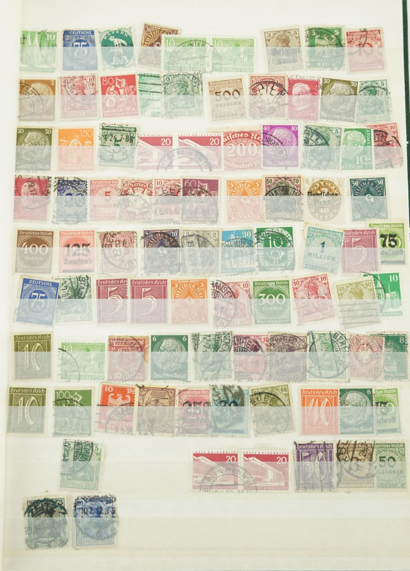 Collection of 19th century and later stamps arranged seven stock books and albums including Germany, - Image 14 of 17