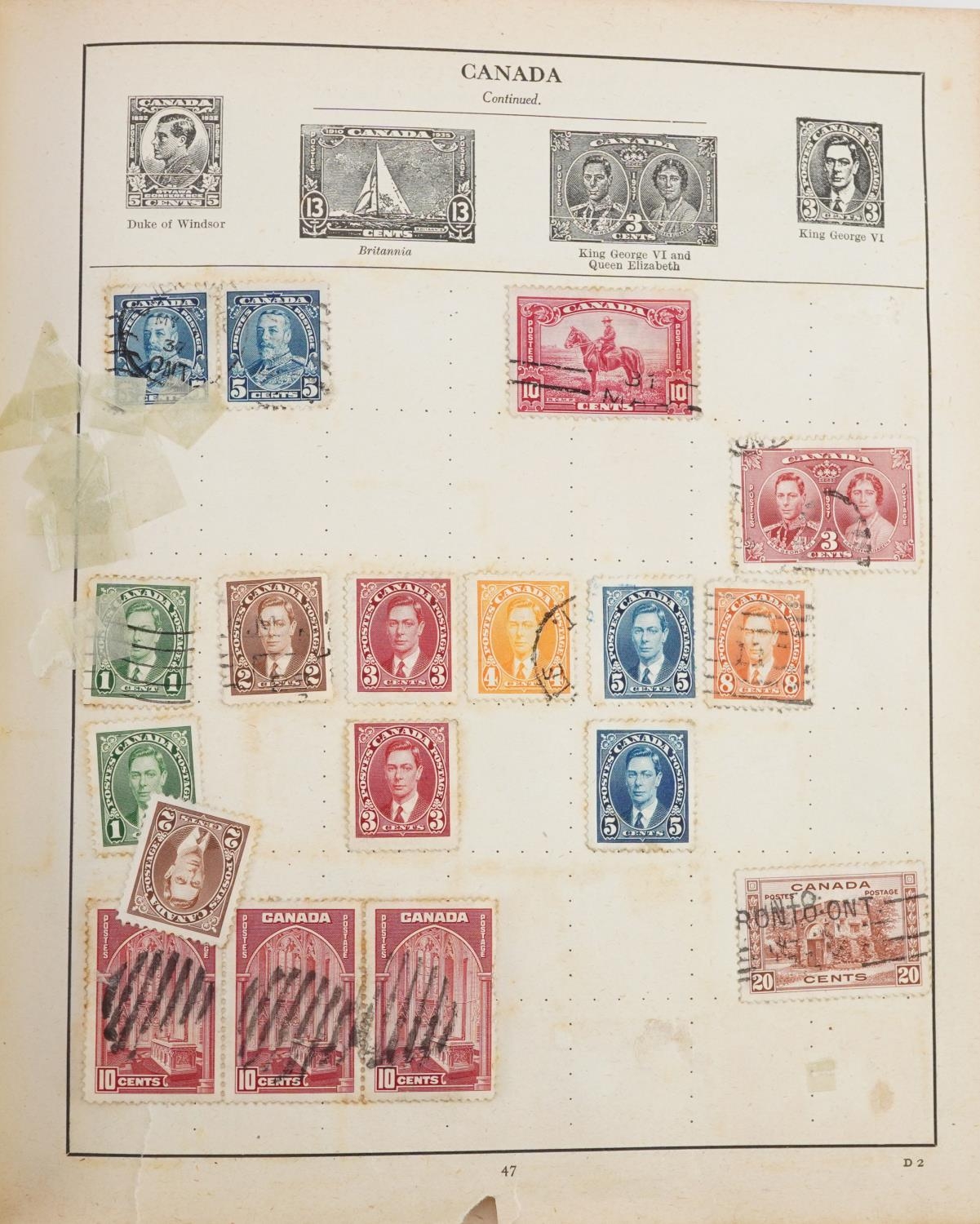 Collection of 19th century and later stamps arranged seven stock books and albums including - Image 12 of 26